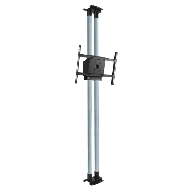 Modular Dual Pole Floor to Ceiling Mount Kit for 46" to 90" Displays