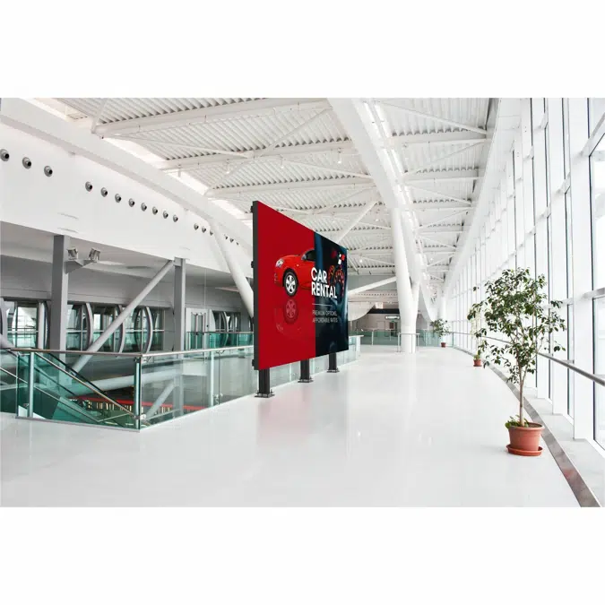 SEAMLESS Connect Universal dvLED Bolt Down Pedestal Substructure Mounting System