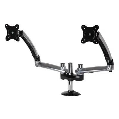 bild för Grommet Base Dual Monitor Desktop Arm Mount for up to 38" Monitors