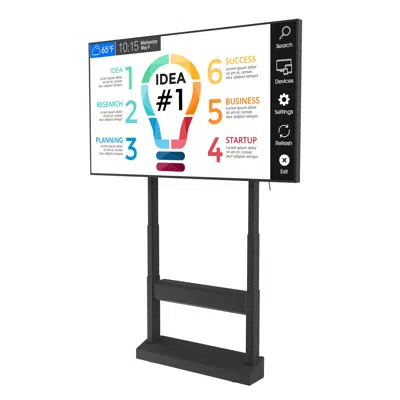 Image for SmartMount® Motorized Height Adjustable Stand/Wall Mount SS598ML3