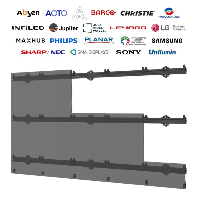 SEAMLESS Connect Universal dvLED Mounting System