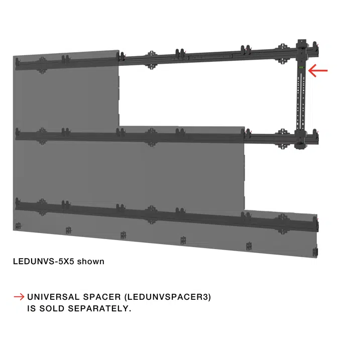 SEAMLESS Connect Universal dvLED Mounting System