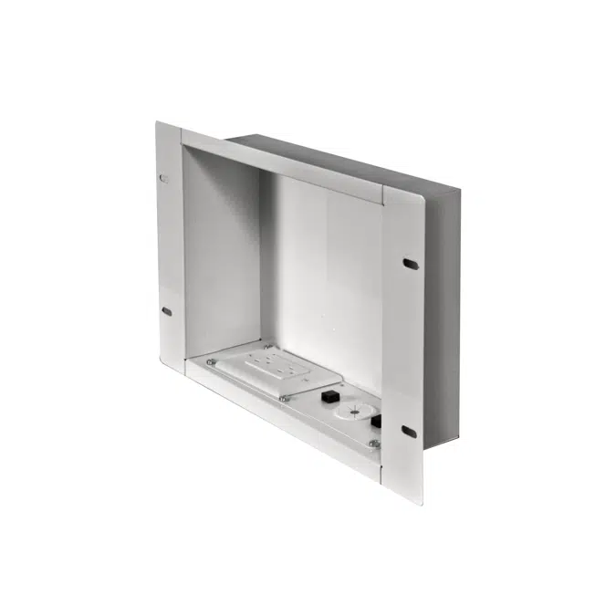 In-Wall Accessory Box with 125V Duplex Power Receptacle