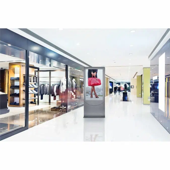 KIPC2555-S Peerless-AV® Portrait Kiosks, Single Sided