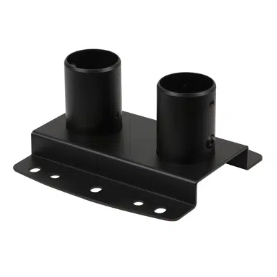 Image for Modular Dual Pole Ceiling / Floor Plate for wood or concrete ceilings or floors MOD-CPF2