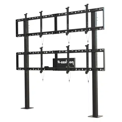 imagem para Modular Video Wall Pedestal Mount 2x2 Configuration for 46" to 60" Displays