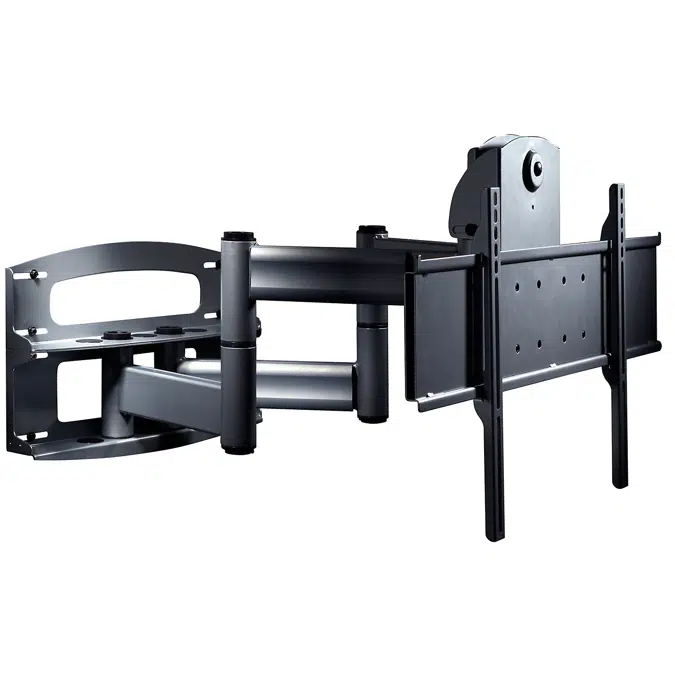 Universal Articulating Dual Arm Wall Mount with Vertical Adjustment for 42" to 95" Displays