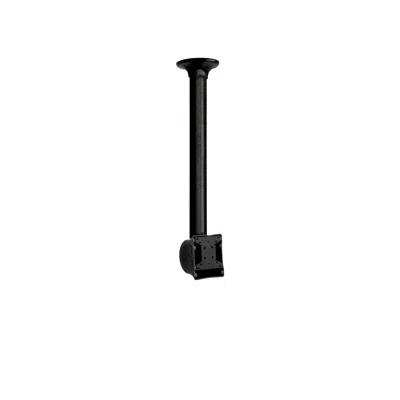 afbeelding voor Flat Panel Ceiling Mount with Cord Management Covers for 13"-29" Flat Panel Displays Weighing Up to 40 lb with 17.13-31.92"  (435.10 to 810.77mm) Adjustable Extension LCC-18-C