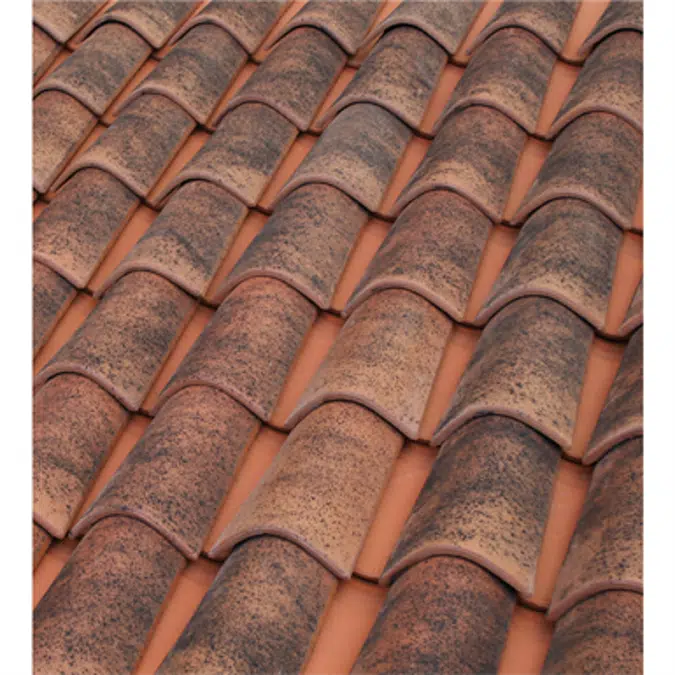 Curved Roof Tile 50