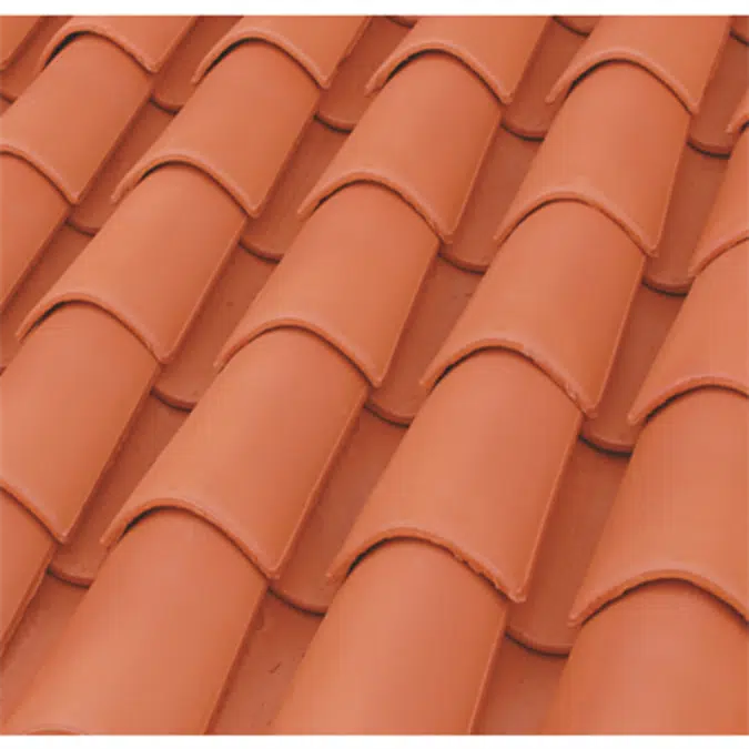 Curved Roof Tile 50