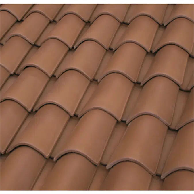 Curved Roof Tile 40