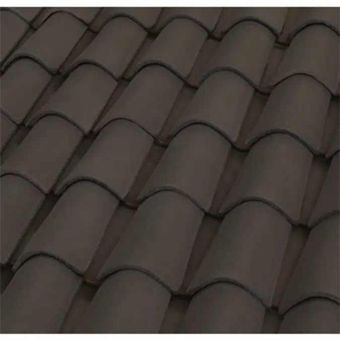 Curved Roof Tile 40