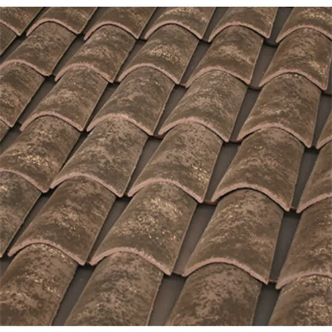 Curved Roof Tile 40