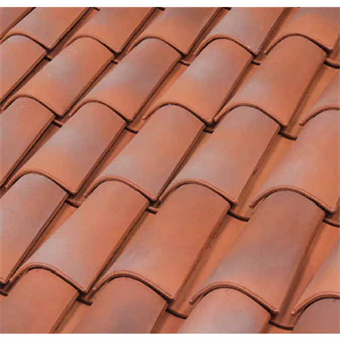 Curved Roof Tile 40