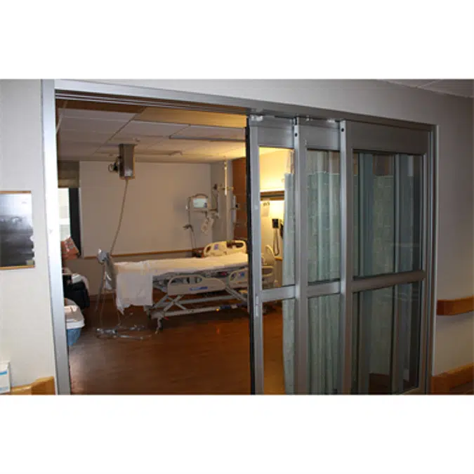 GT2100 Series Manual Sliding Doors for ICU and CCU Healthcare Applications