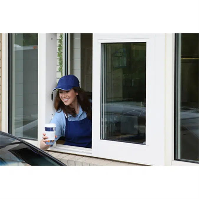 GT1500 NABCO Convenience Window - Double-pile weathering, rugged construction materials, and multiple glass/glazing options