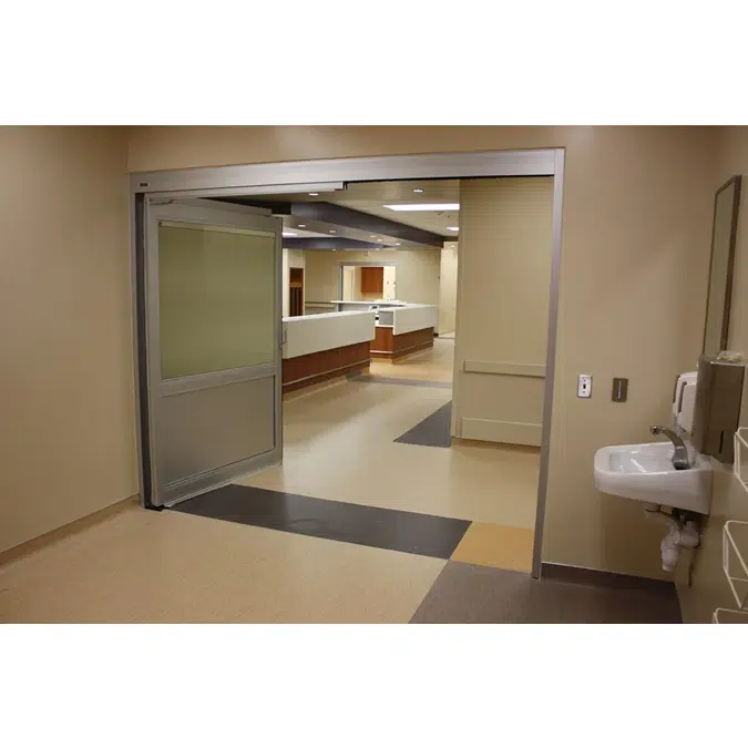 GT2150 ICU Manual Sliding Door - Track/Full Breakout