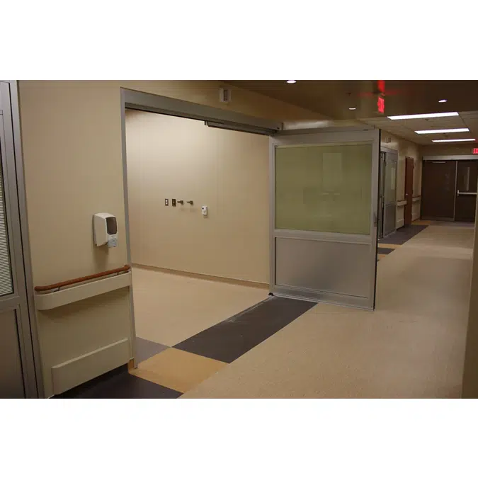 GT2150 ICU Manual Sliding Door - Track/Full Breakout