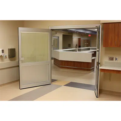 Image for GT2300 Manual Swing Door, Unequal Panel ICU Unit
