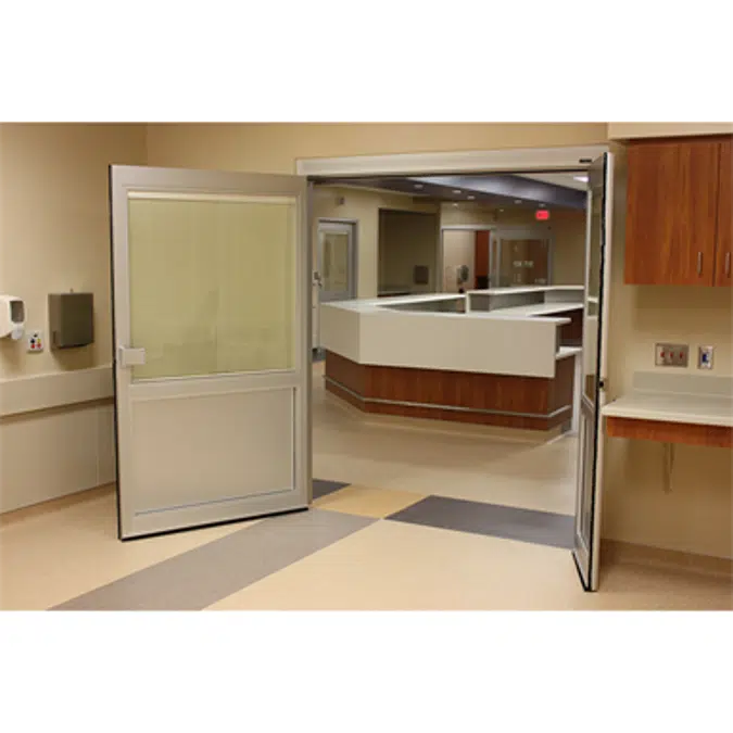 GT2300 Manual Swing Door, Unequal Panel ICU Unit