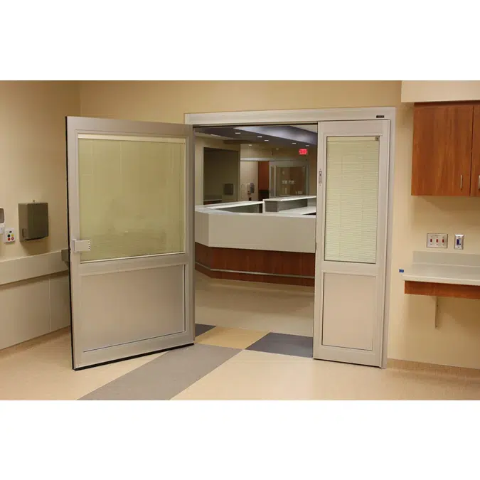 GT2300 Manual Swing Door, Unequal Panel ICU Unit