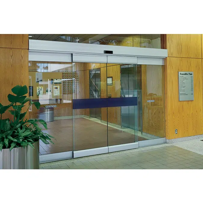 GT1175 All Glass Automatic Sliding Door