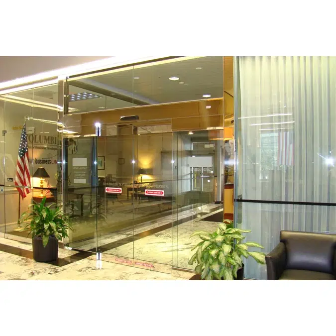 GT1175 Automatic All Glass Sliding Door