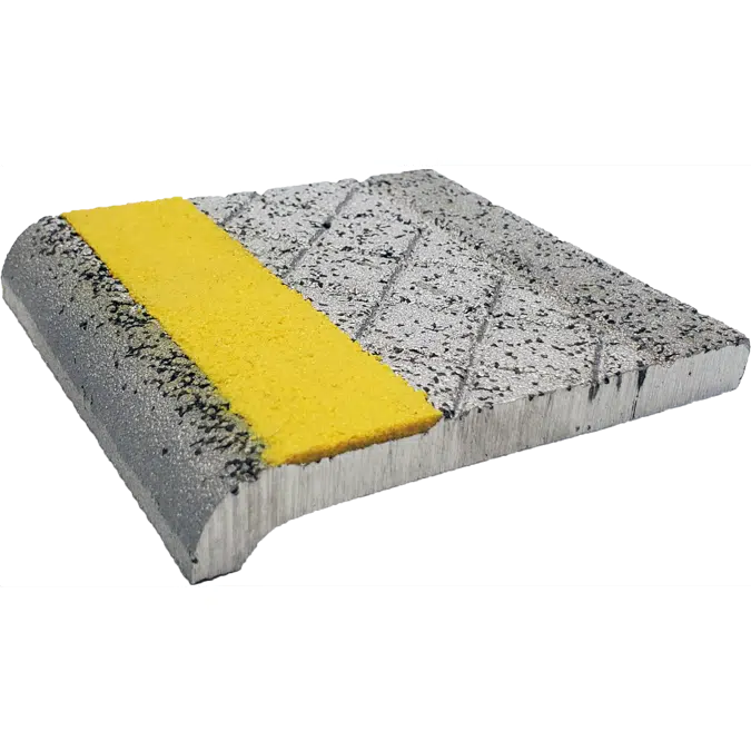 Type 101 Alumogrit® and Ferrogrit® Abrasive Cast Nosings for Poured Concrete