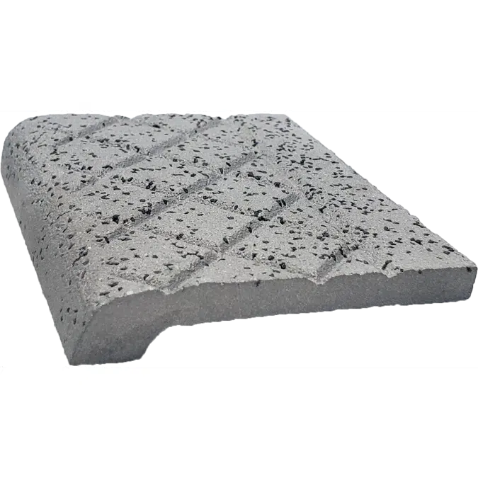 Type 101 Alumogrit® and Ferrogrit® Abrasive Cast Nosings for Poured Concrete
