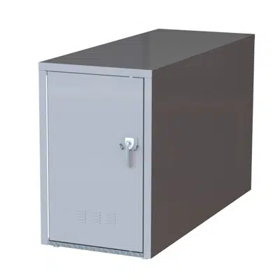 画像 Narrow Madlocker™ Bicycle Locker, 1 Bike Capacity