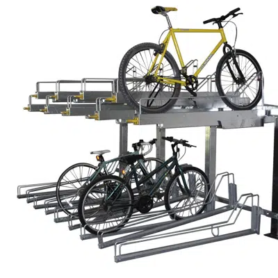 imagem para Bike Boost Storage Rack, 4-12 Bike Capacity