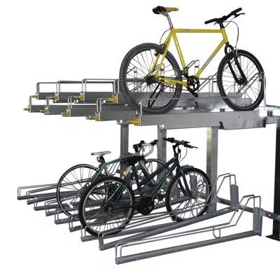 kuva kohteelle Bike Boost Storage Rack, 4-12 Bike Capacity