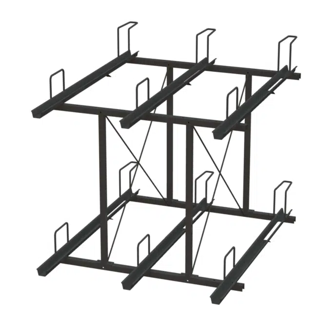 Bike Storage Tier™, 6-10 Bike Capacity