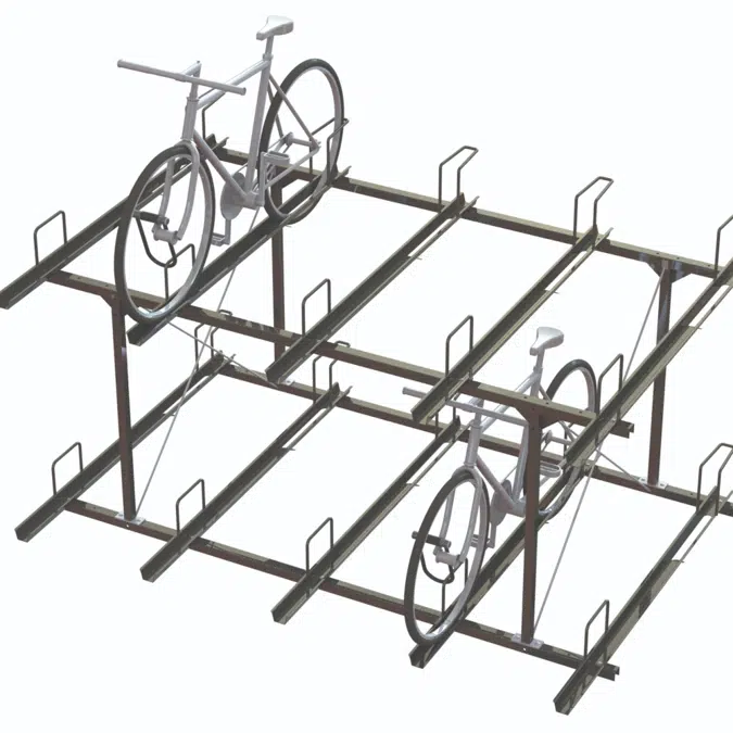 Bike Storage Tier™, 6-10 Bike Capacity