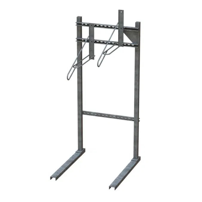 Vertical Bike Storage Rack, 1-4 Bike Capacity