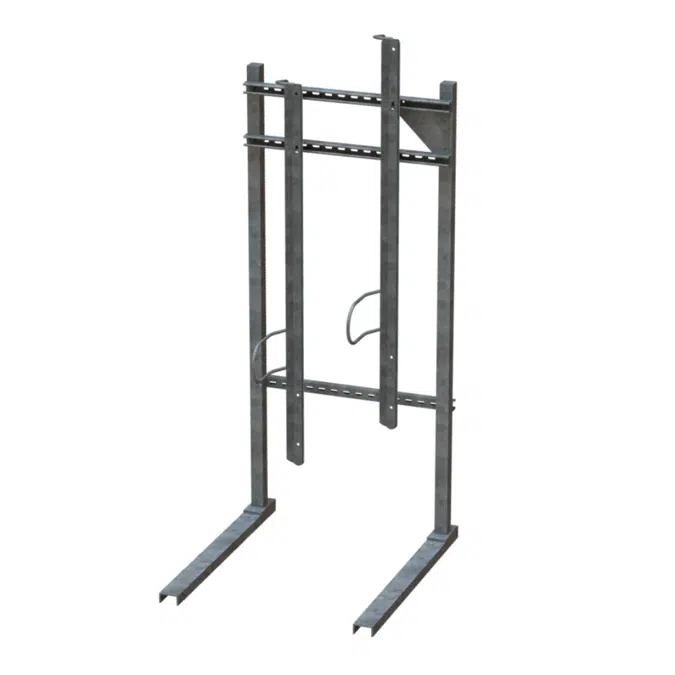 Wall-Rack, 1-4 Bike Capacity