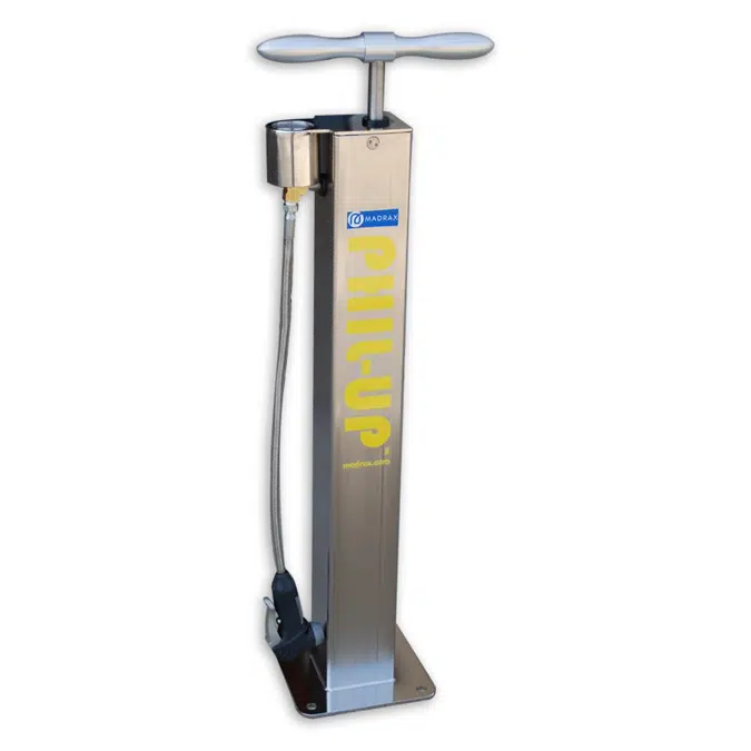 Public best sale bike pump