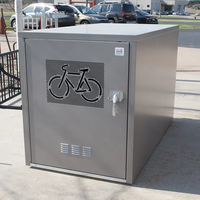 Madlocker™ Bicycle Locker, 1 Bike Capacity