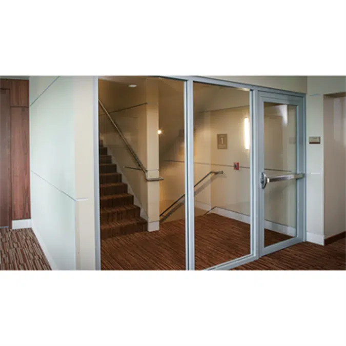 Fireframes® Designer Series-Curtain Door DBL Active Active