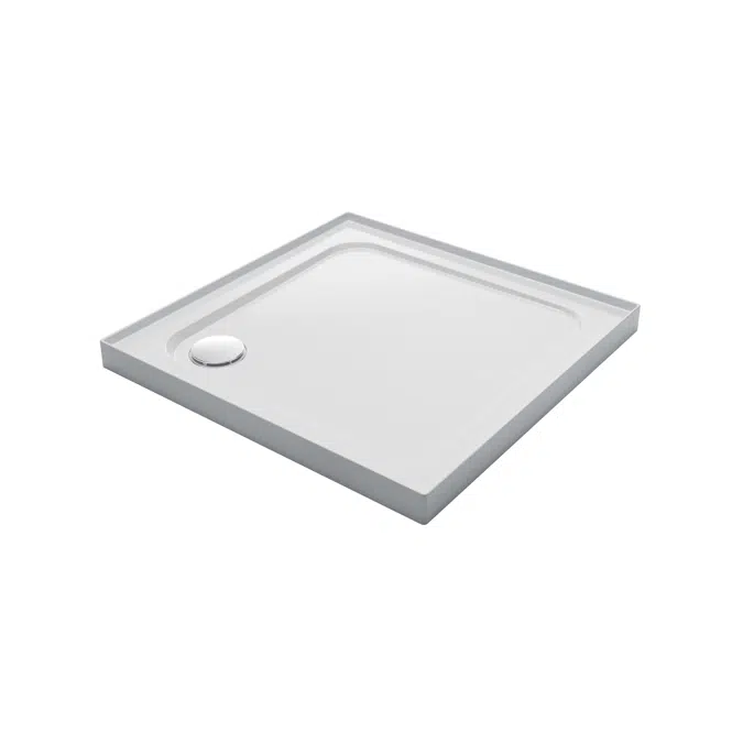 Mira Flight Low Corner Waste Tray - Square - 800 x 800 - 4 ups