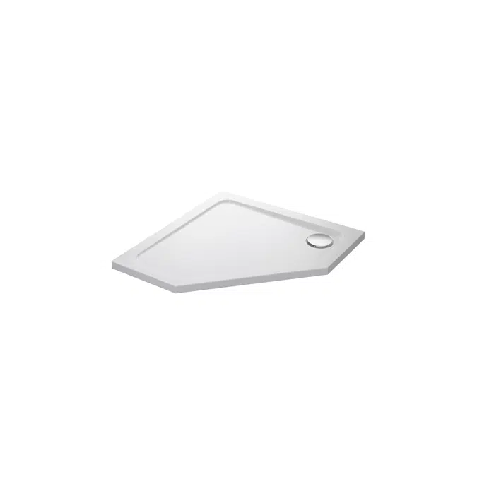 Mira Flight Low Pentagon 900 x 900  Tray 0 Upstands 