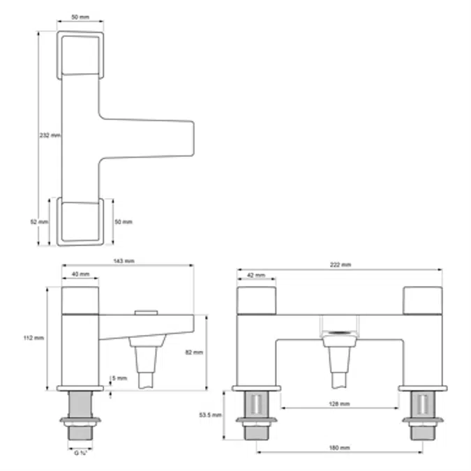 Mira Honesty Bath/Shower Mixer