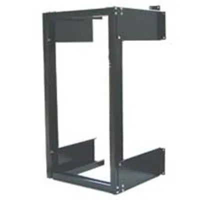 imagem para Heavy-Duty Wall-Mount Equipment Rack