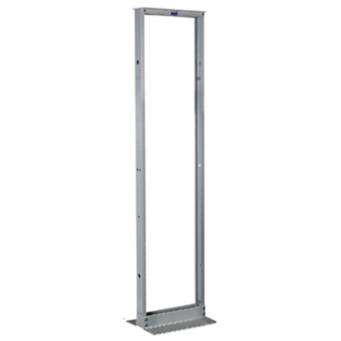 BIM objects - Free download! Universal Two-Post Rack | BIMobject
