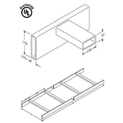UL Classified Cable Runway için görüntü