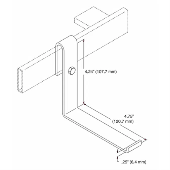 Cable Runway "L" Bracket