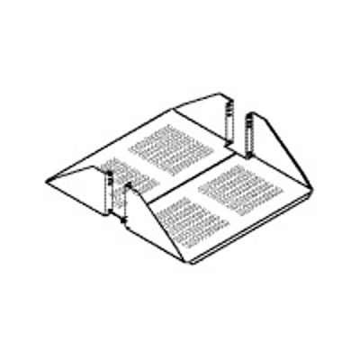 afbeelding voor Double-Sided Vented Shelf