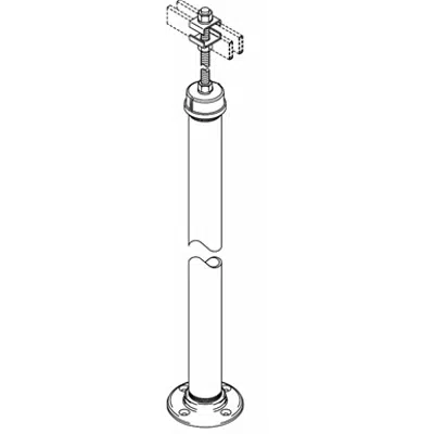 bild för Cable Runway Tail Pipe Stand