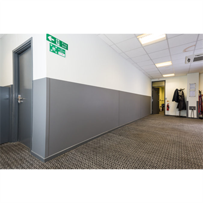 BIM 对象 免费下载！ Wall Protection Panels BIMobject