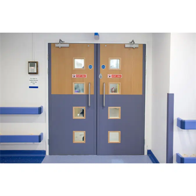 Door Edge Protectors FD60 Double door Fire Smoke Seal